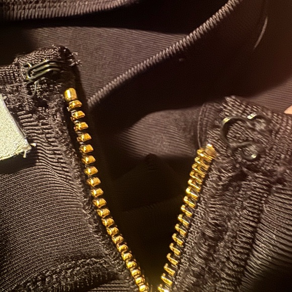 House of CB London Miya Black Bandage Cut Out Dress - Size: S - NWOT - Picture 12 of 15